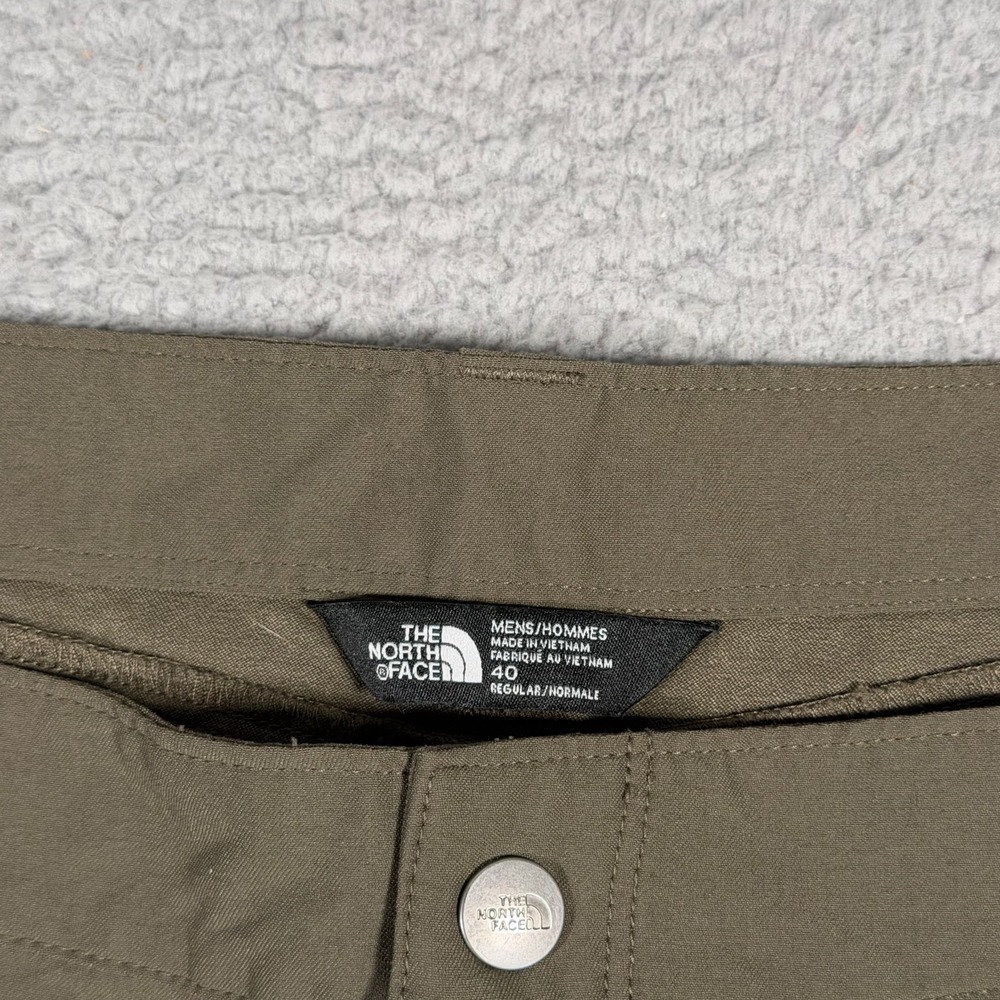 The North Face Pants Mens 40x31 Green Retrac Outdoor Hiking Performance Casual - Picture 2 of 10